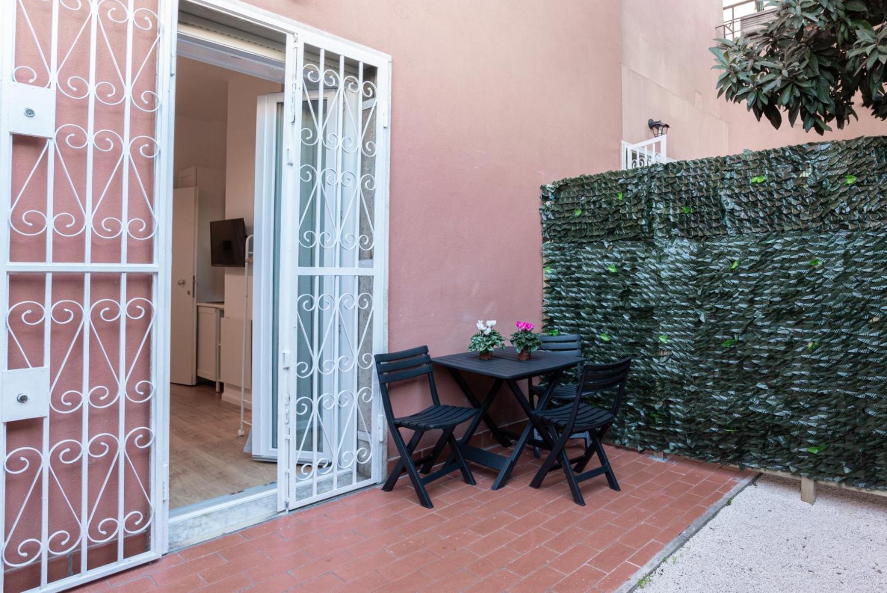 Family Room with Terrace